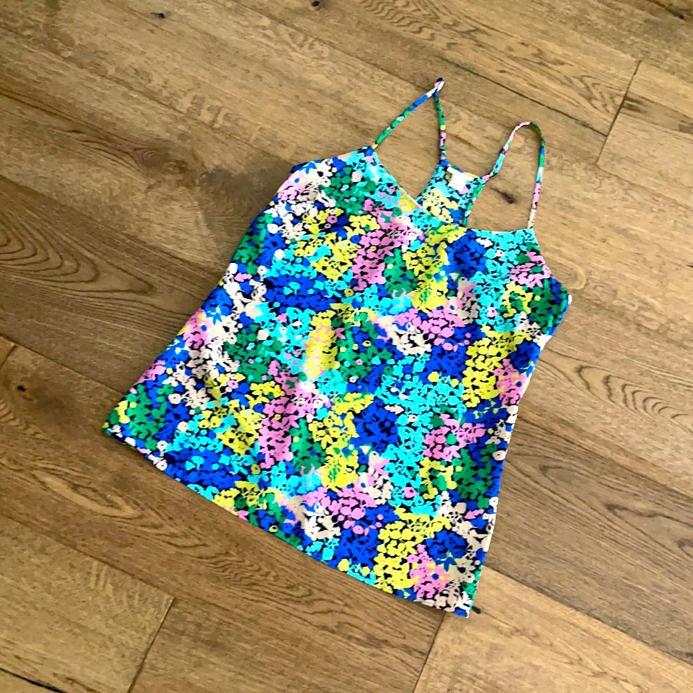 Floral Razorback camisole
